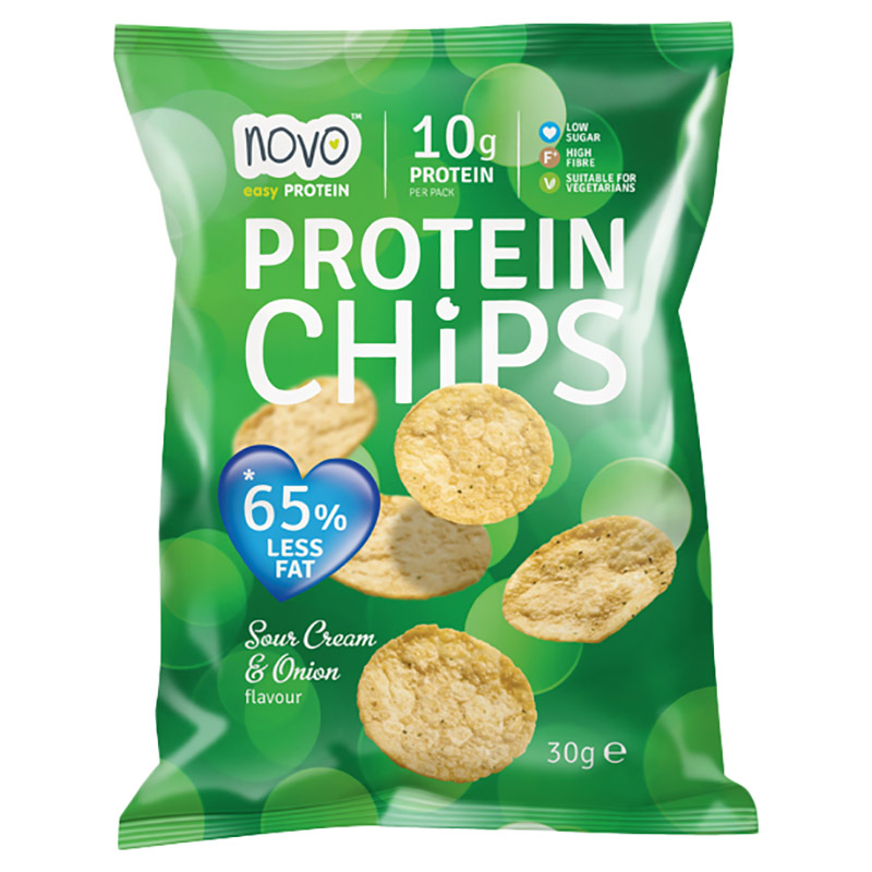 Novo Sour Cream & Onion Protein Chips 30g